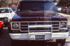 Full size Chevy Blazer, trip vehicle.