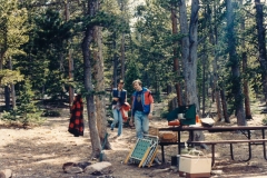 Our campsite in Rocky Mountain National Park