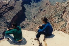 Dan and Ray on the edge