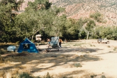 Moving the tent