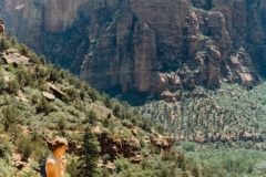 Jeff after a long hot hike