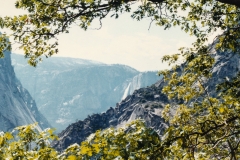 Yosemite Falls from Nevada Falls