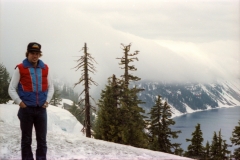 Crater Lake National Park in Oregon