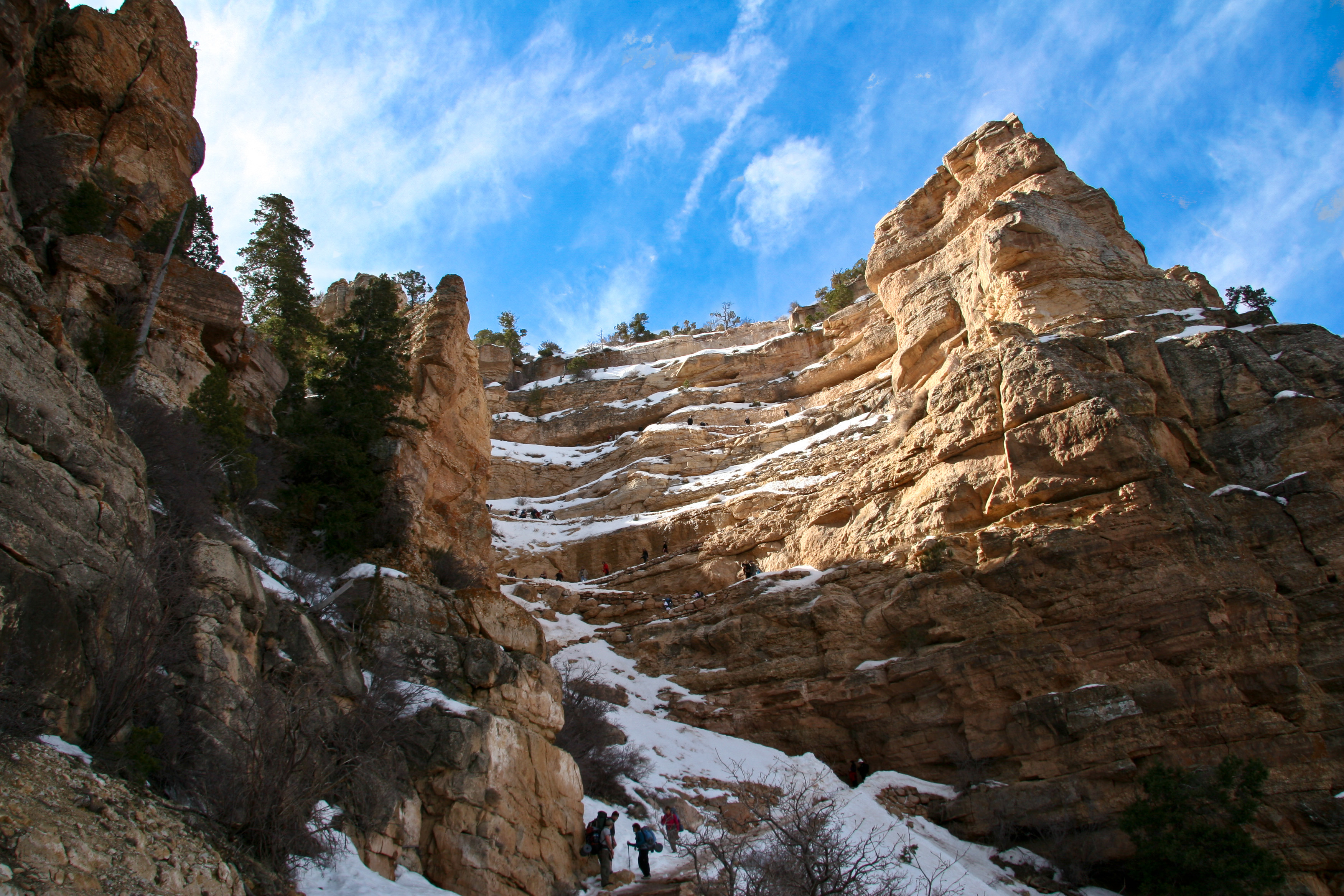 South Kaibab Trail south rim